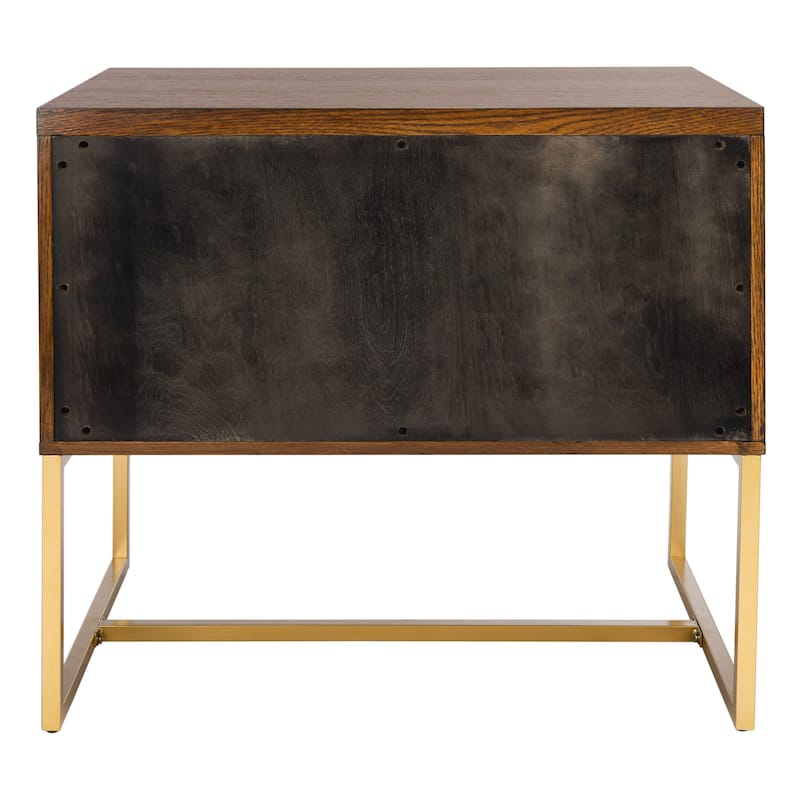 SAFAVIEH Georgiann Oak Brown Nightstand