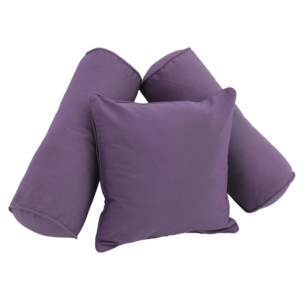 Twill 3-Piece Throw Pillow Set
