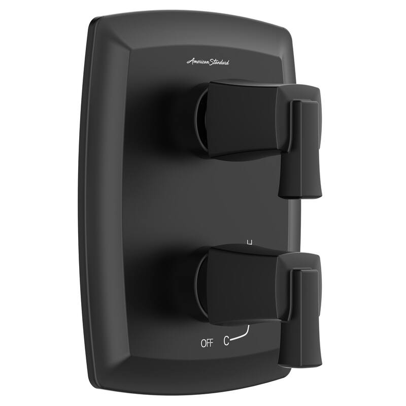 American Standard Townsend 3 Function Pressure Balanced Valve Trim - Matte Black