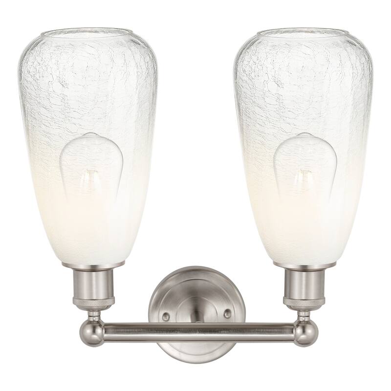 Innovations Lighting Endless Possibilities Edison - Brookhaven Almond - 2 Light 15" Bath Vanity Light