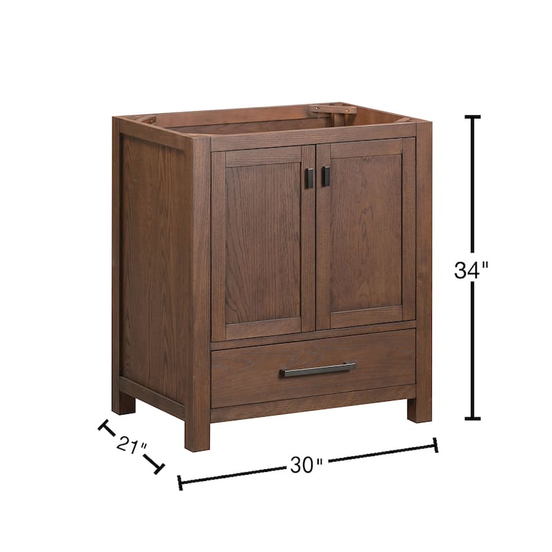 Avanity Modero 30 in. Single Bathroom Vanity Cabinet - 30"W x 21"D x 34"H