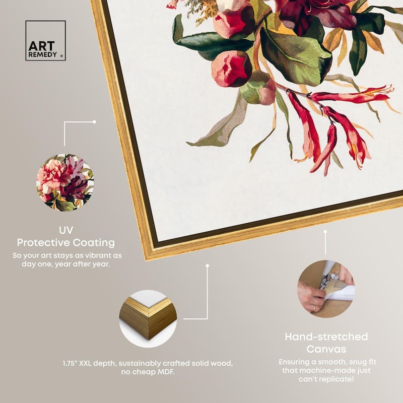 Winter-Flowering Plants Canvas by Art Remedy