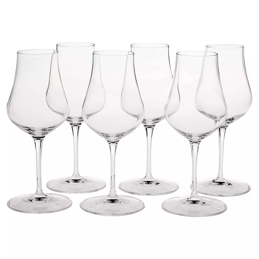 Luigi Bormioli Set of 6 Vinoteque Snifter/Liqueur Glasses - 5.75 oz.