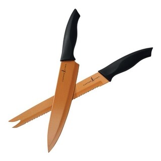 Shop Copper Chef Cck Ever Sharp Knife Set As Seen On Tv 2 Piece Overstock 25432492