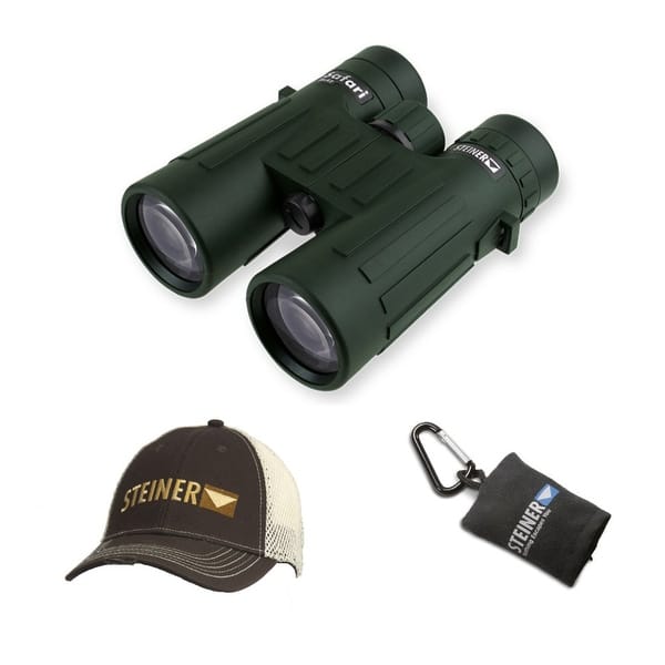 limiet dialect etnisch Steiner 8x42 Safari Binoculars with Cap & Microfiber Lens Cloth Pouch -  Overstock - 32988726