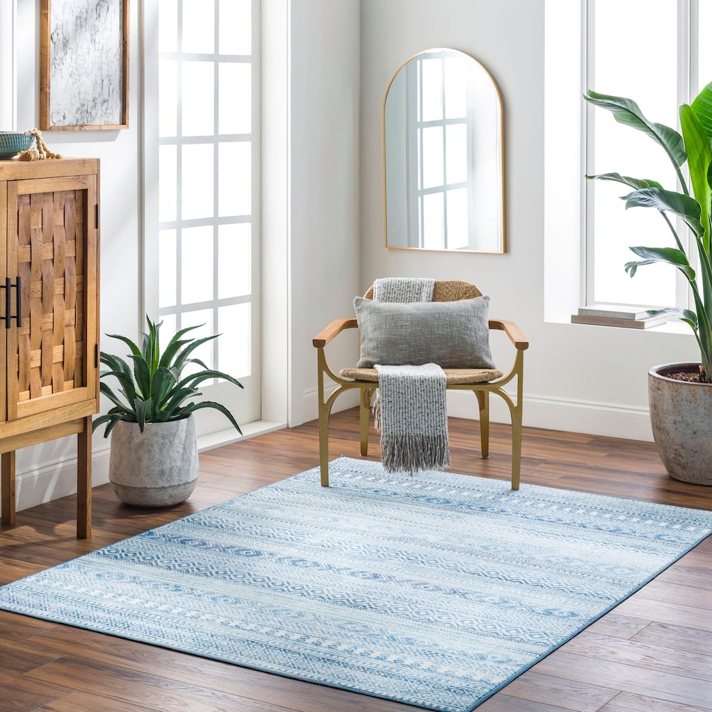 Livabliss Hera Machine Washable Moroccan Area Rug