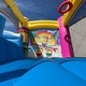 preview thumbnail 7 of 6, Minions Bounce House Waterslide, Outdoor Fun Tropical Inflatable Waterpark, Backyard Slide with Water Cannon for Kids Ages 3-8
