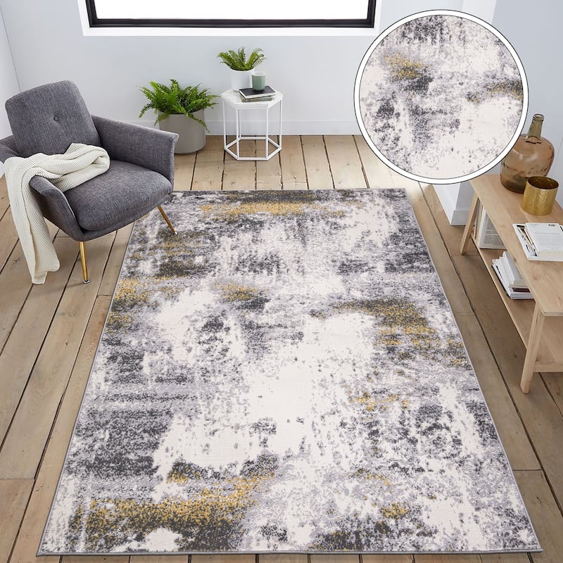 World Rug Gallery Vintage Abstract Area Rug