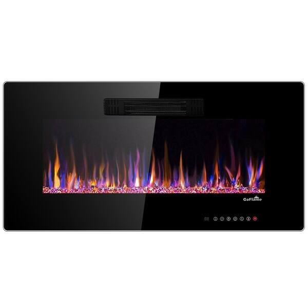 Shop 50 Recessed Electric Fireplace In Wall Wall Mounted