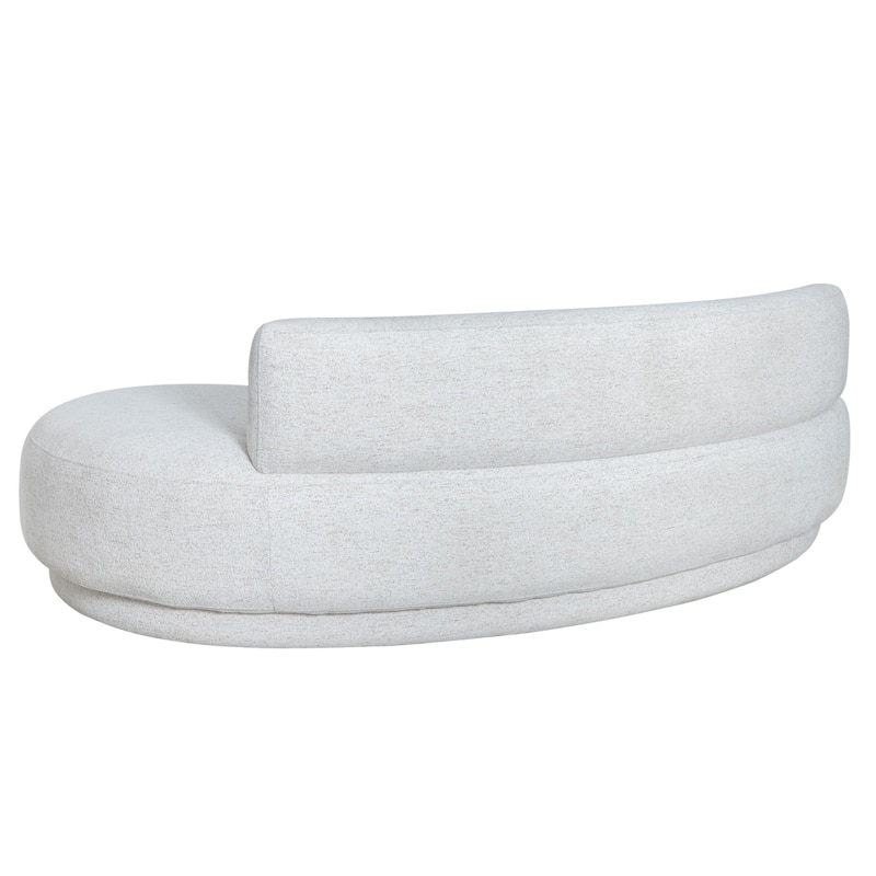 Oakland 97.5 in. 3-Seater Sofa with Oval Seat