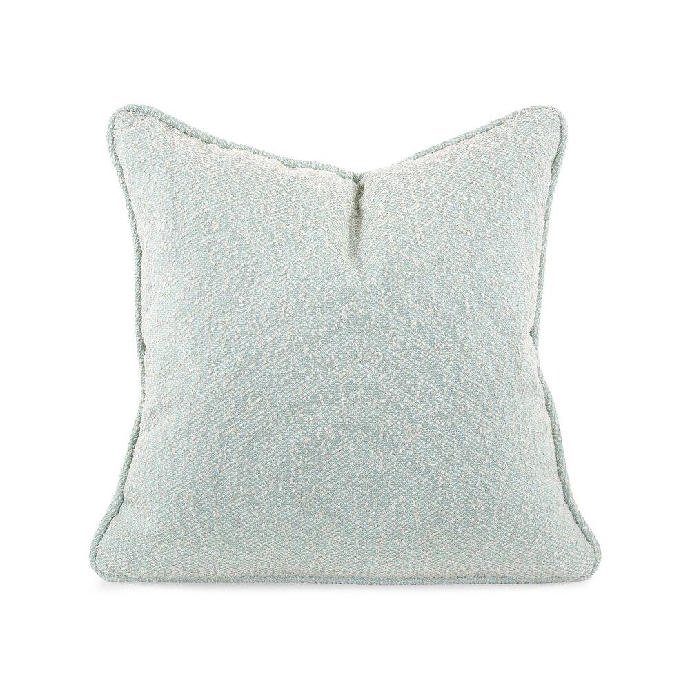 Allan Andrews Indoor/Outdoor 20" Square Textured Accent Pillow with Cover, Alicante Collection