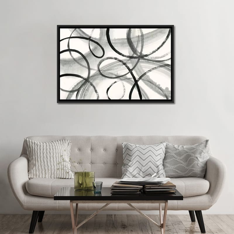 iCanvas "Calligraphia" by Sue Schlabach Framed