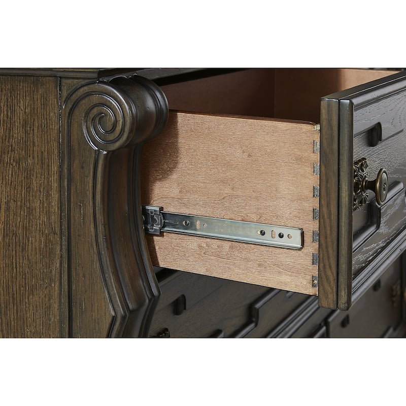 Signature Design by Ashley Maylee Dark Brown Dresser
