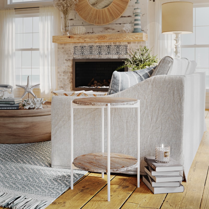 Kamryn Modern Accent Table - 23.5"H x 16.5"W x 16.5"D