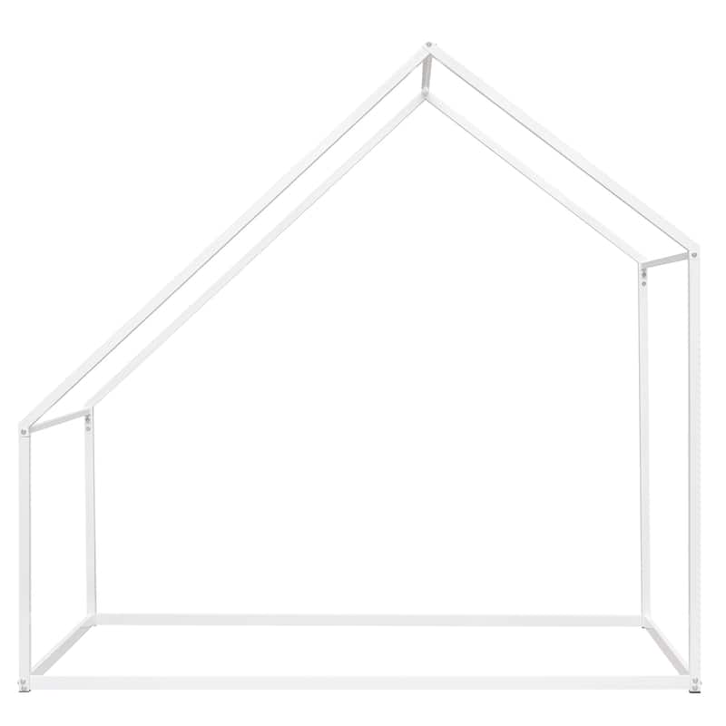 Twin Size Metal House Bed Kids Bed suitable for bedroom