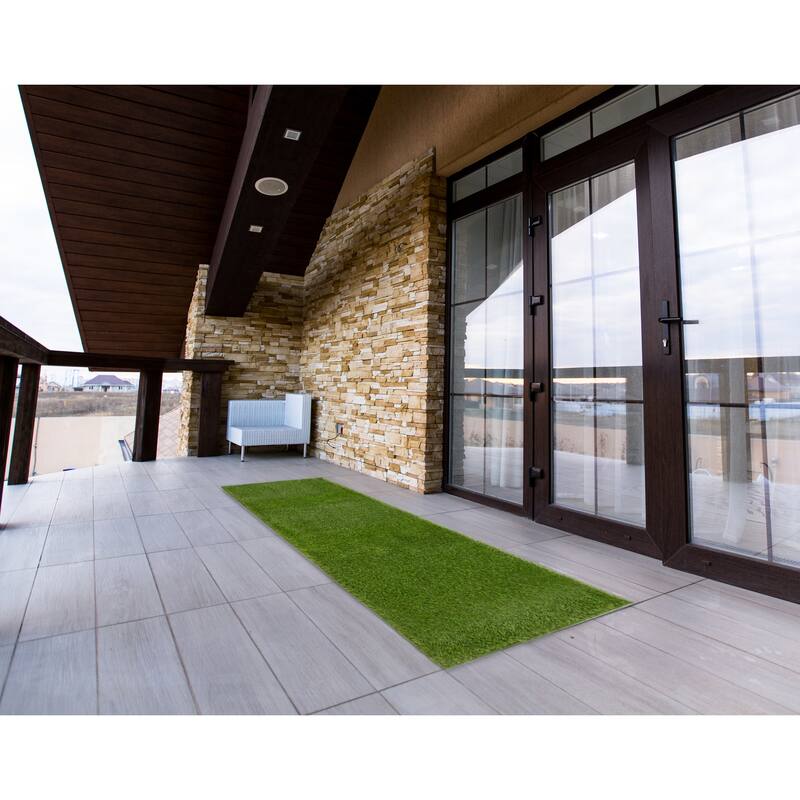 ECARPETGALLERY Faux Grass Natural Rug