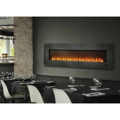 Shop Napoleon Efl72h 72 Wide Slimline Wall Mount Electric Fireplace With 120v Heater And Touch Screen Control Panel Overstock 17265733