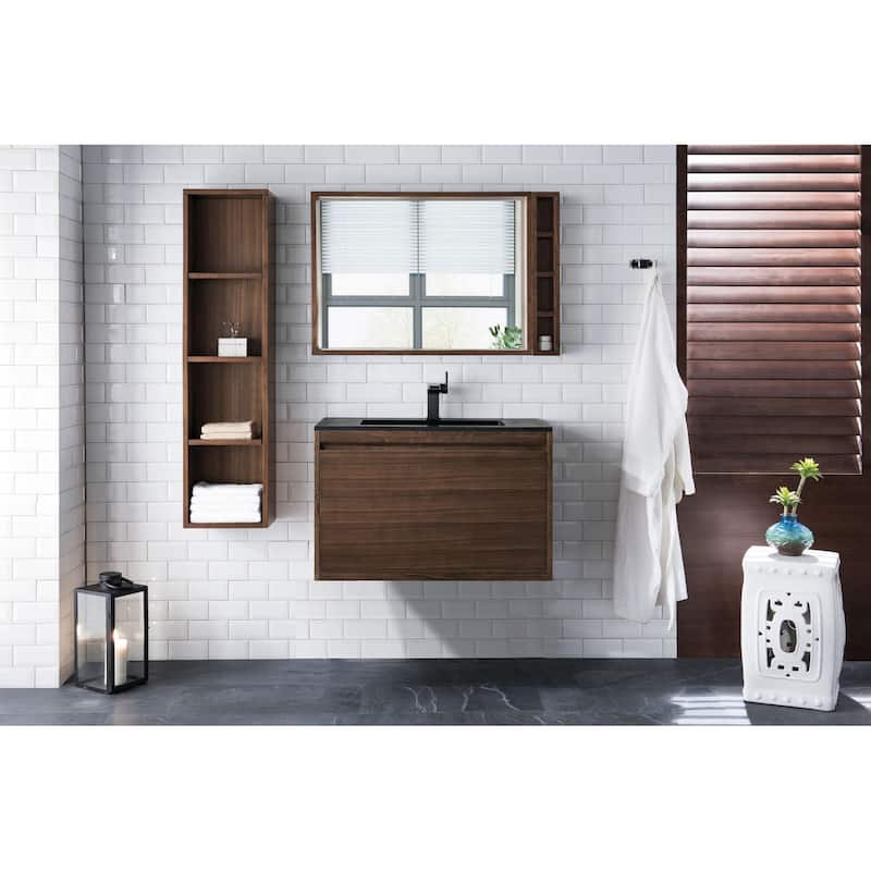 James Martin Vanities 805-V31.5-CH Mantova 32" Wall Mounted Single