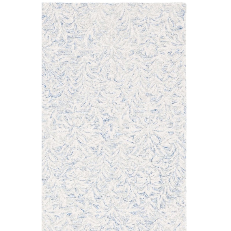 SAFAVIEH Handmade Ebony Lelioara Modern & Contemporary Wool Rug