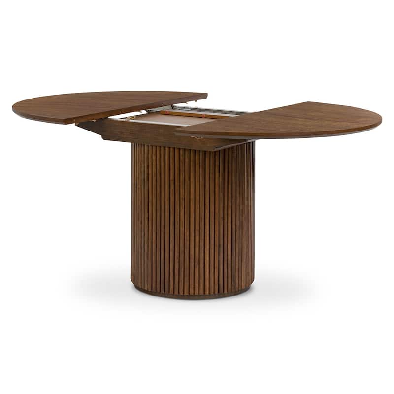 Poly & Bark Ronda 43"-59" Wood Extension Dining Table