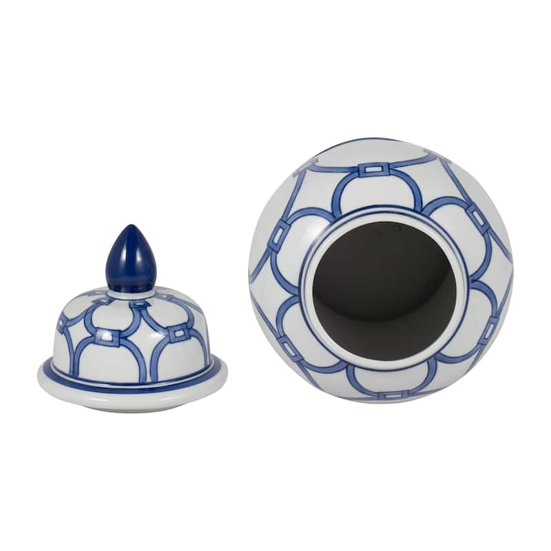 Sagebrook Home Temple Ceramic Jar