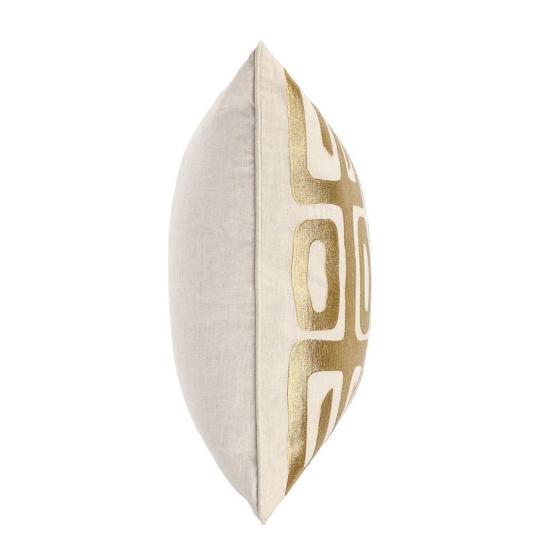 Villa by Classic Home Zelo Linen Blend Throw Pillow