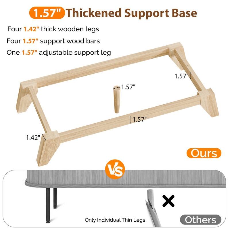 Oak Finish 3-Drawer Dresser Grid Chest P2 Particleboard+MDF 31.51"W