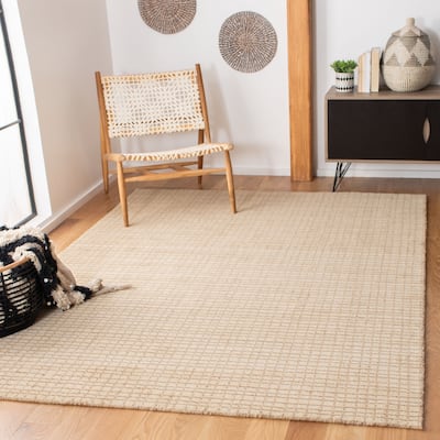 SAFAVIEH Handmade Himalaya Layered Faux Bois Modern Wool Rug