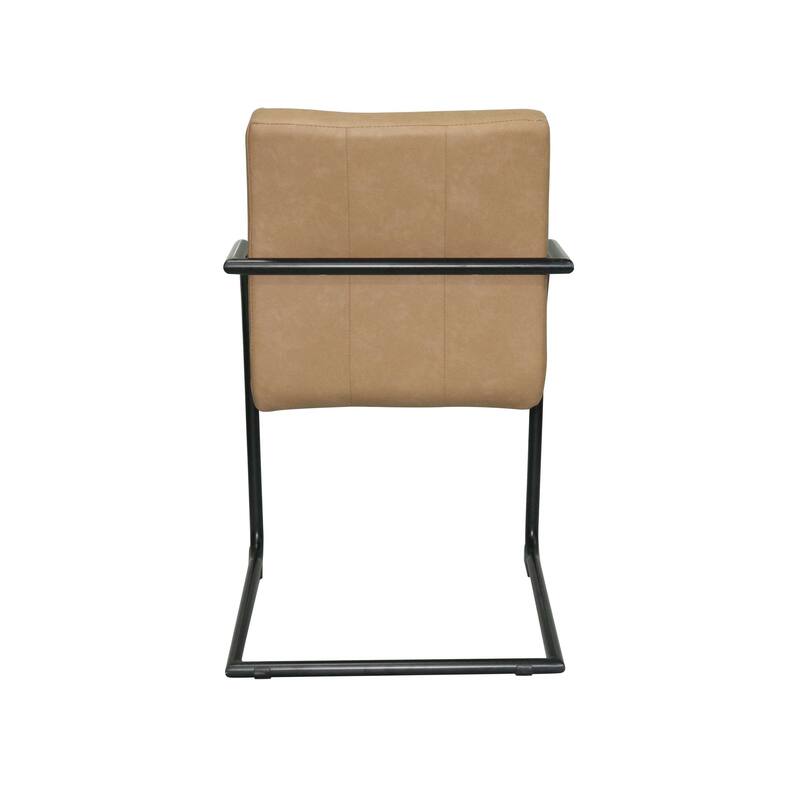 Modrest Ivey Modern Tan Dining Chair (Set of 2)