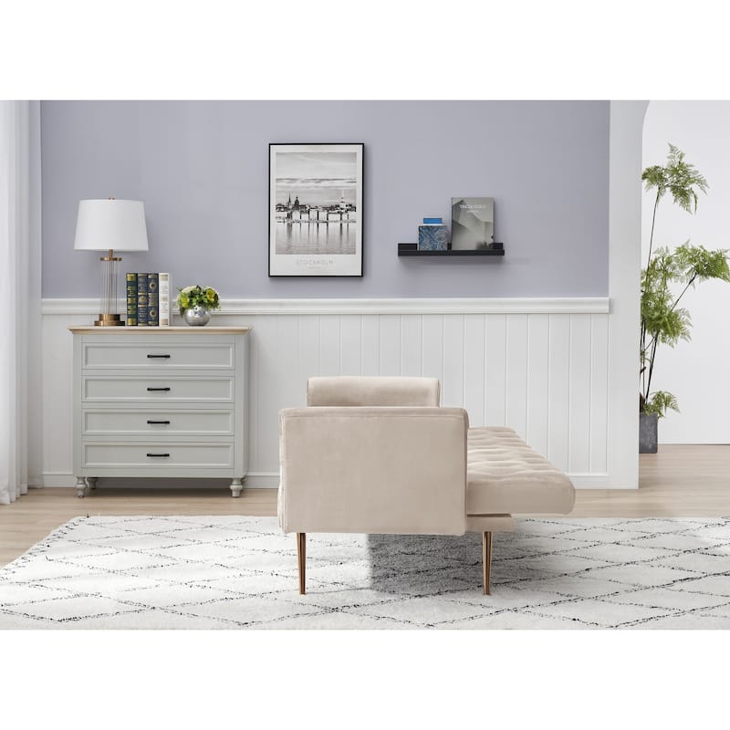 71" Convertible Double Folding Living Room Sofa Bed