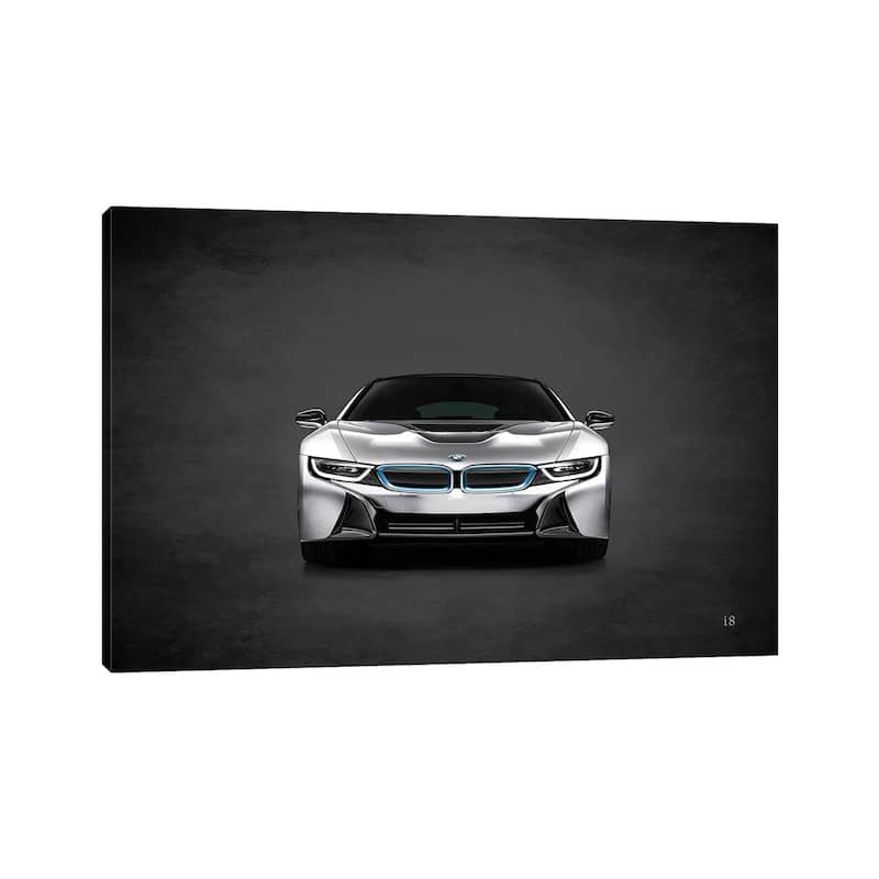 iCanvas "BMW i8" by Mark Rogan Canvas Print