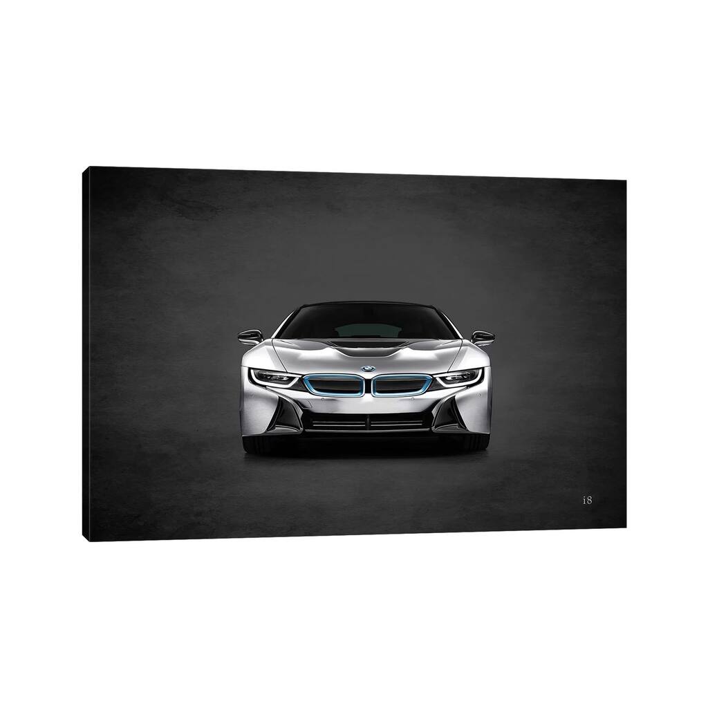 iCanvas "BMW i8" by Mark Rogan Canvas Print