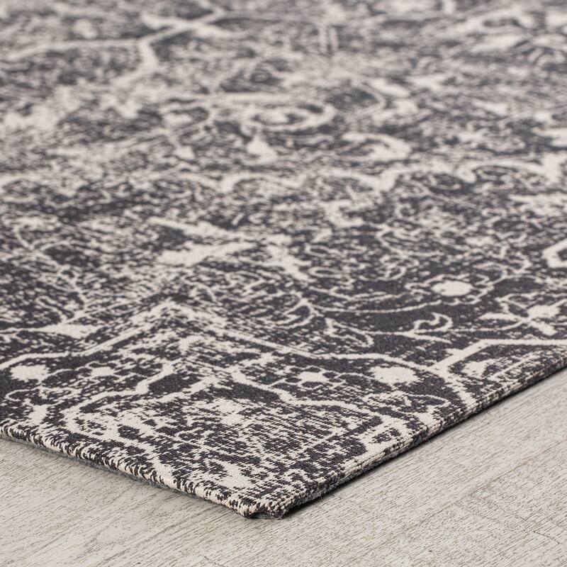 Jani 40"x54" Rug'd Chair Mat-Rug Style Office Chairmat for Carpet & Hard Floors| 0.5" Thick |Non-Slip, Foldable Desk Chair Mat