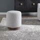 preview thumbnail 4 of 2, Uttermost Avila Light Grey Ottoman