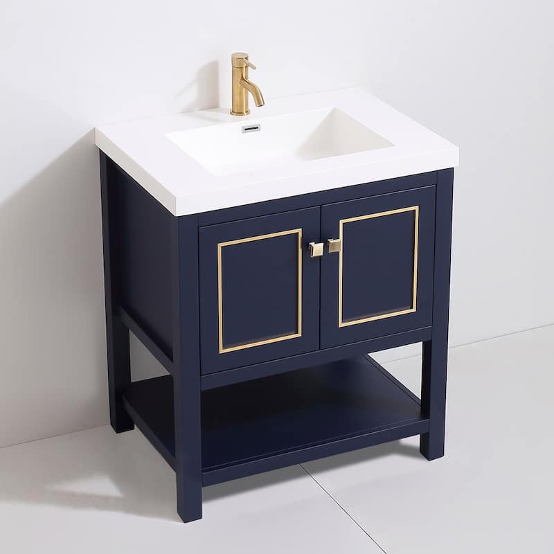 Davis 30" Single Bathroom Vanity Set