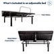 preview thumbnail 5 of 6, Adjustable Bed Frame, Head & Foot Incline, Wireless Remote Control, Zero Gravity Adjustable Bed Base