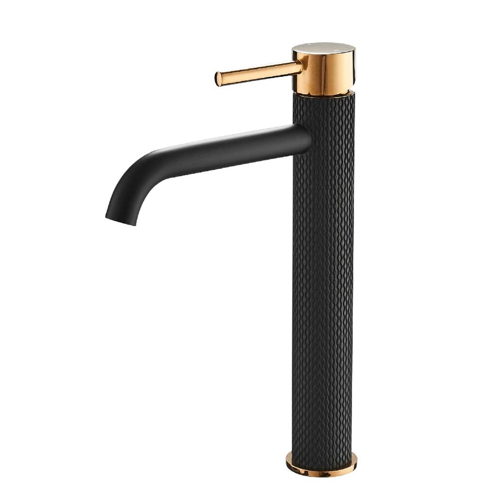Brushed Bronze Vessel Faucet