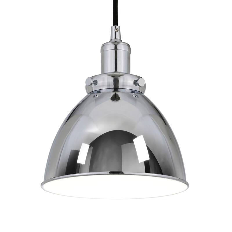 Madison 8" Wide Pendant with Metal Shade
