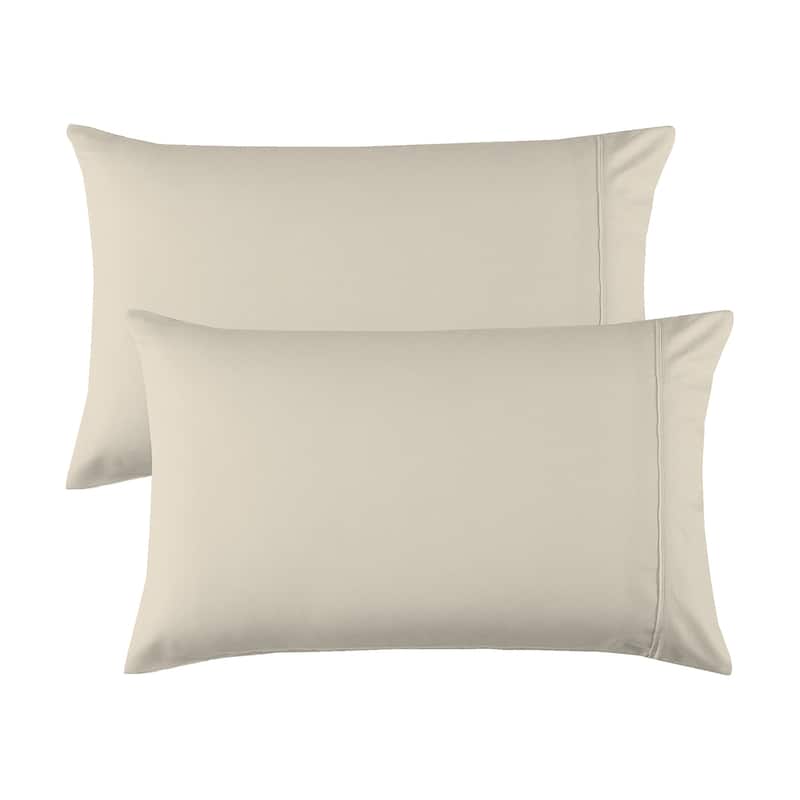 Color Sense 300TC 100% Cotton Ultra-Soft Pillowcase Set
