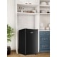 3.2 Cu.ft Upright Freezer Compact Mini Freezer with Removable Shelves ...