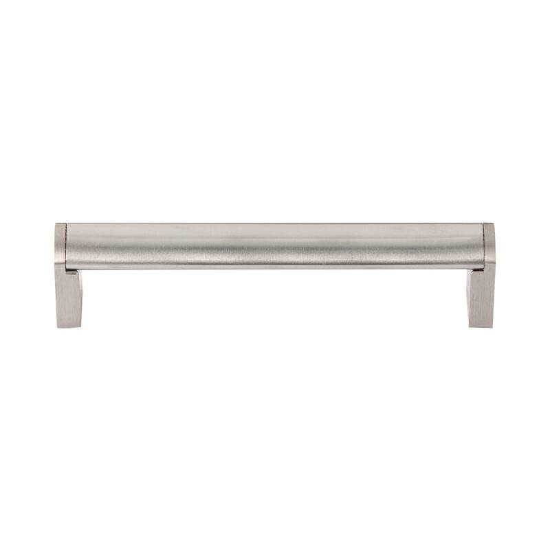 Utopia Alley Bern Pull Handle - Decorative Cabinet Drop Pull Handles, Brushed Nickel, 5.0"/6.3"/7.5" center to center