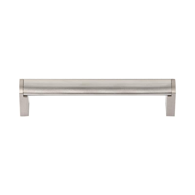 Utopia Alley Bern Pull Handle - Decorative Cabinet Drop Pull Handles, Brushed Nickel, 5.0"/6.3"/7.5" center to center - 5.0" 1 pack - Brushed Nickel