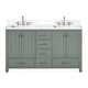 preview thumbnail 16 of 33, Avanity Modero 60 in. Double Sink Bathroom Vanity with Engineered Stone Top - 61"W x 22"D x 35"H
