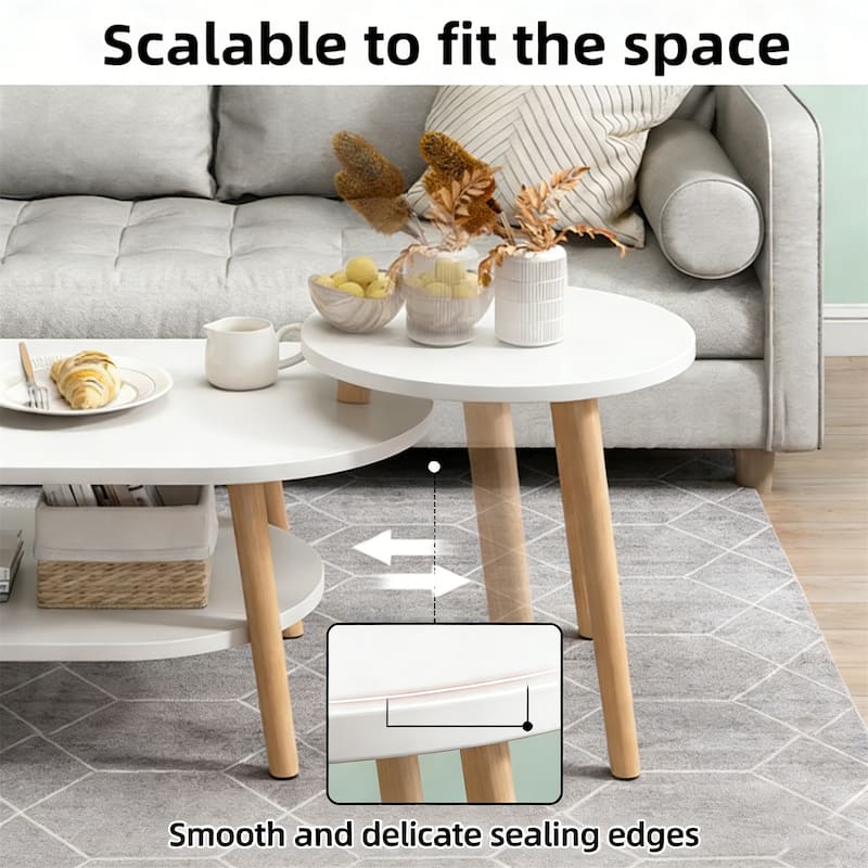 Modern Wooden Household Creative Outdoor/Indoor Coffee Table