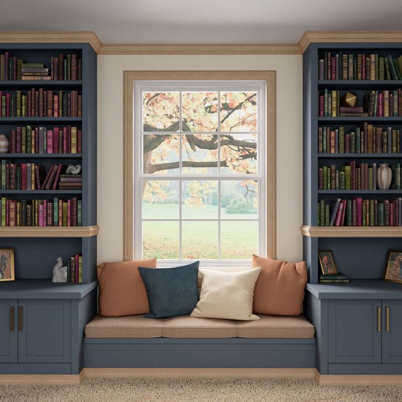 VICC 11/16-in D x 3-1/2-in W x 96-in L Americraft Solid Hardwood Stain Grade Victorian Casing Moulding