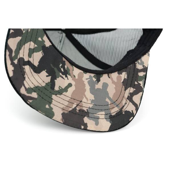 Shop Call Of Duty Black Ops 4 Skull Logo Emblem Trucker Hat Sized For Adults Overstock 30662876