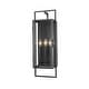 preview thumbnail 1 of 3, Lucian 3 Light Outdoor Wall Sconce
