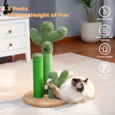Oasis Series Lovely Cactus Cat Scratcher