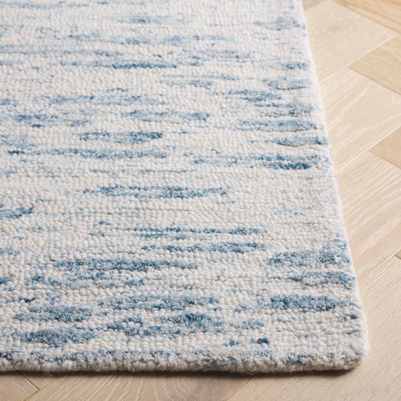 SAFAVIEH Handmade Ebony Bozhanka Modern & Contemporary Wool Rug