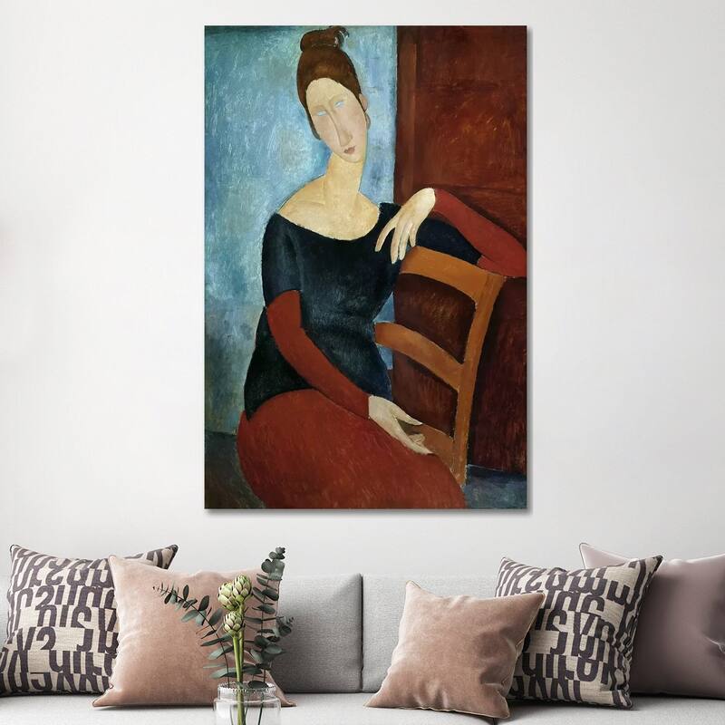 iCanvas "The Artist's Wife " by Amedeo Modigliani Canvas Print